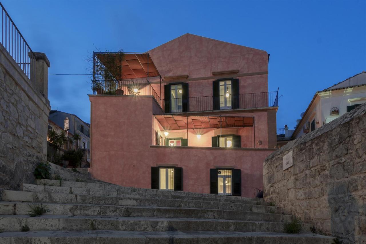 Casa Rosa Apartment Ragusa Bagian luar foto