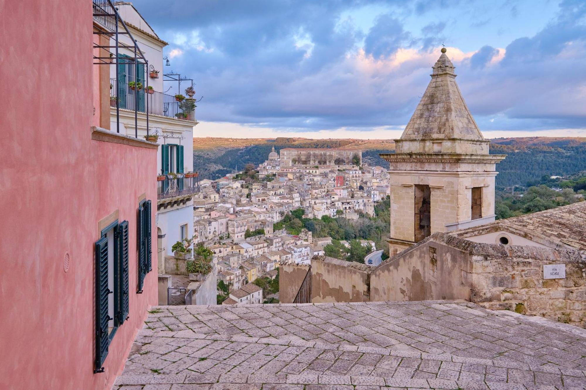 Casa Rosa Apartment Ragusa Bagian luar foto